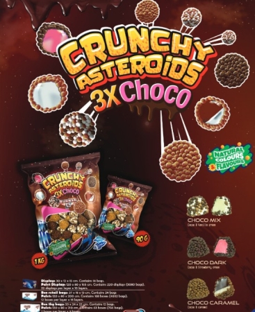 ASTEROIDES CHUNCHY 3XCHOCO K