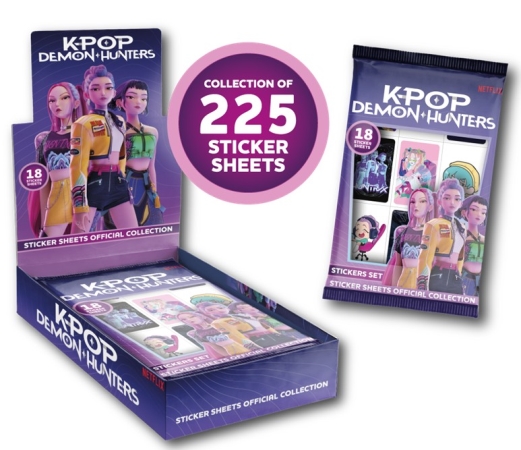 STICKER K-POP DEMON HUNTERS 18U 2€