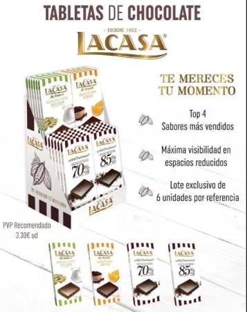 EXPO.TABLETAS LACASA 24U