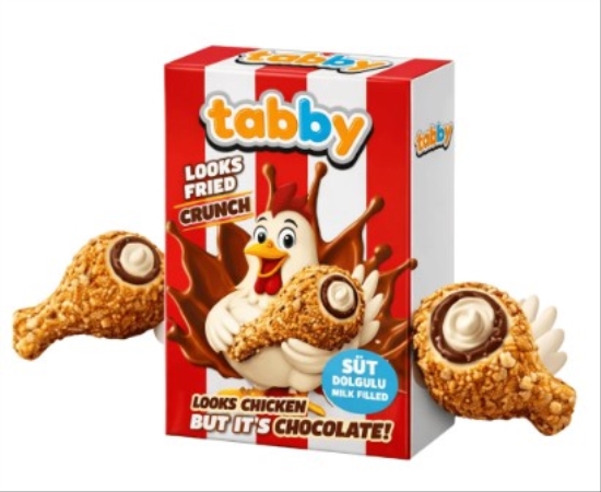 POLLO CRUNCHY CHOCOLATE 50G 12U