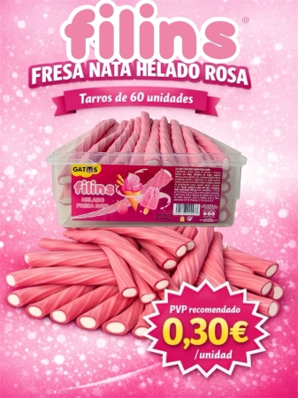 FILINS GATO FRESA-NATA 60U