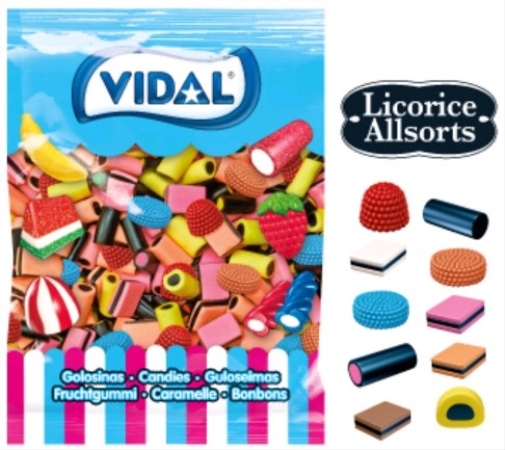 ALL SORT (REGALIZ INGLES) K